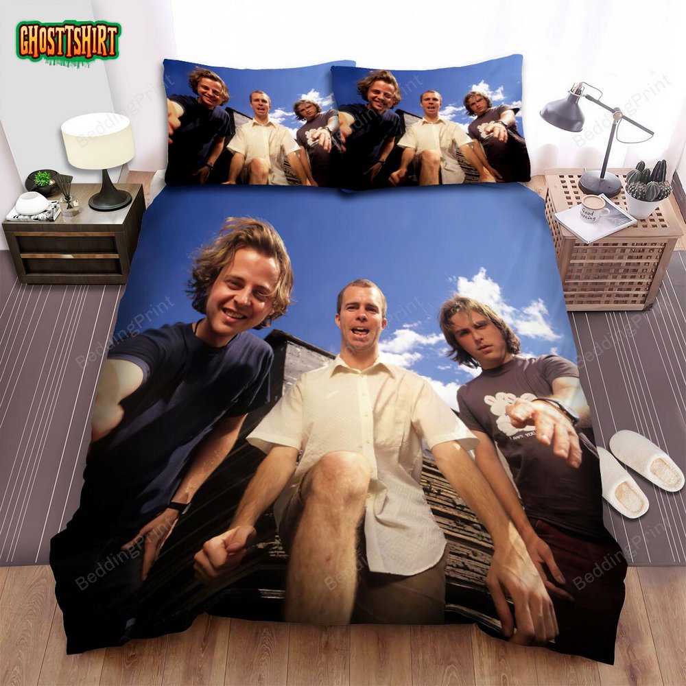 Ben Folds Five Band Pose Bed Sheets Duvet Cover Bedding Set