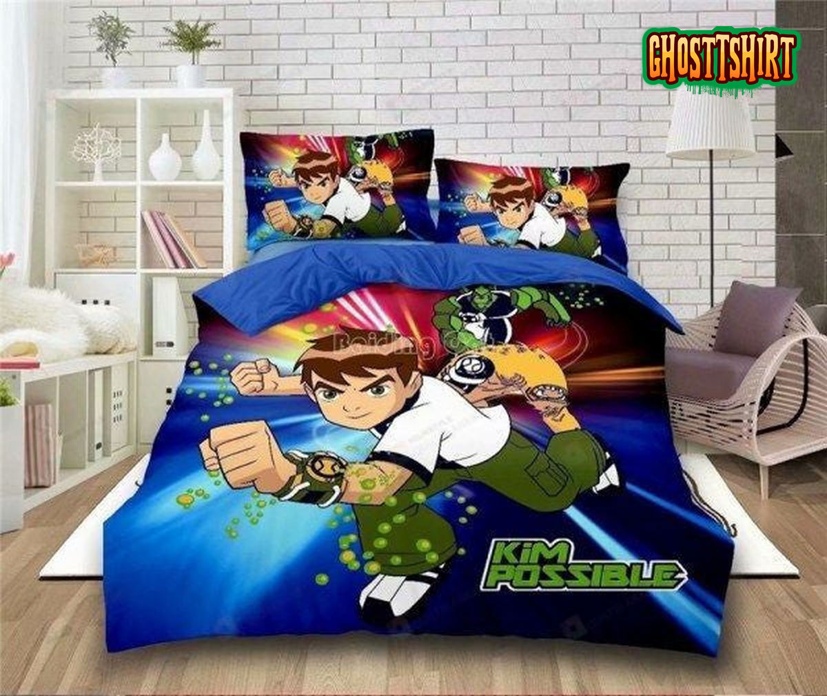 Ben Tennyson Bedding Set Duvet Cover & Pillow Cases