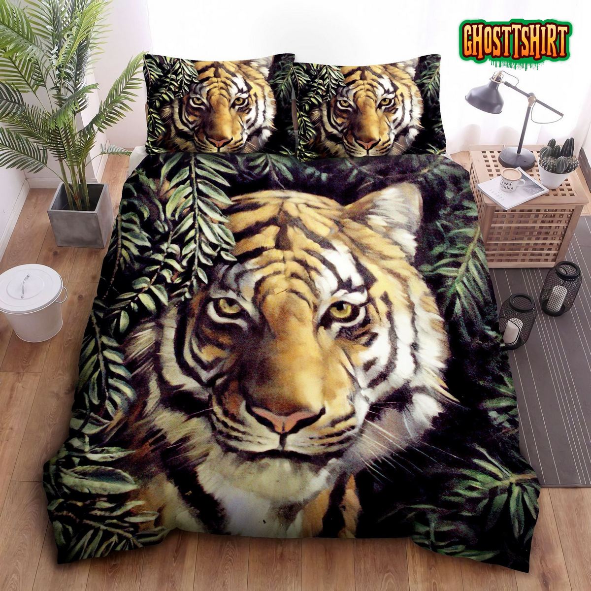 Bengal Tiger Bed Sheets Duvet Cover Bedding Set