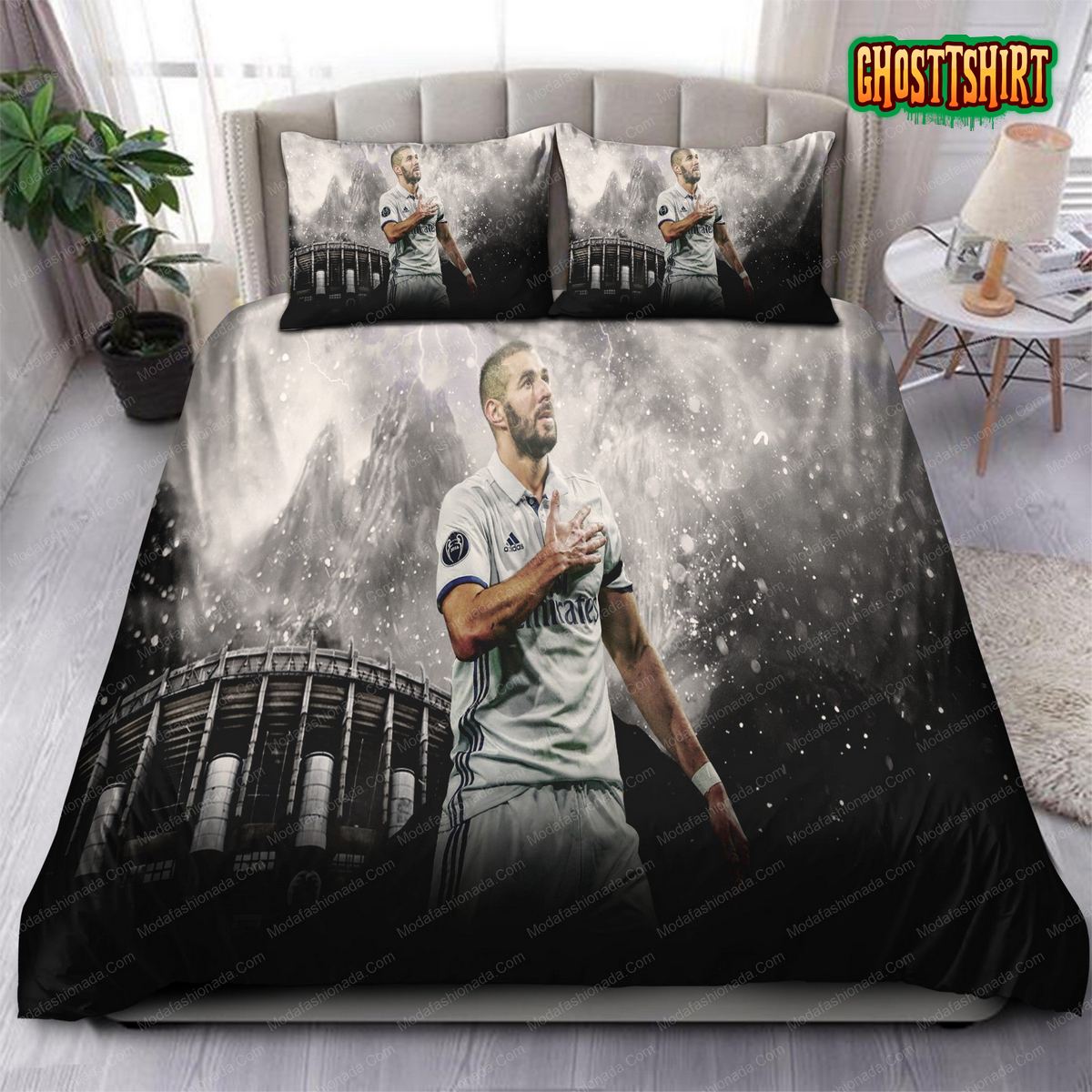 Benzema Legend Real Madrid Laliga 06 Bedding Set