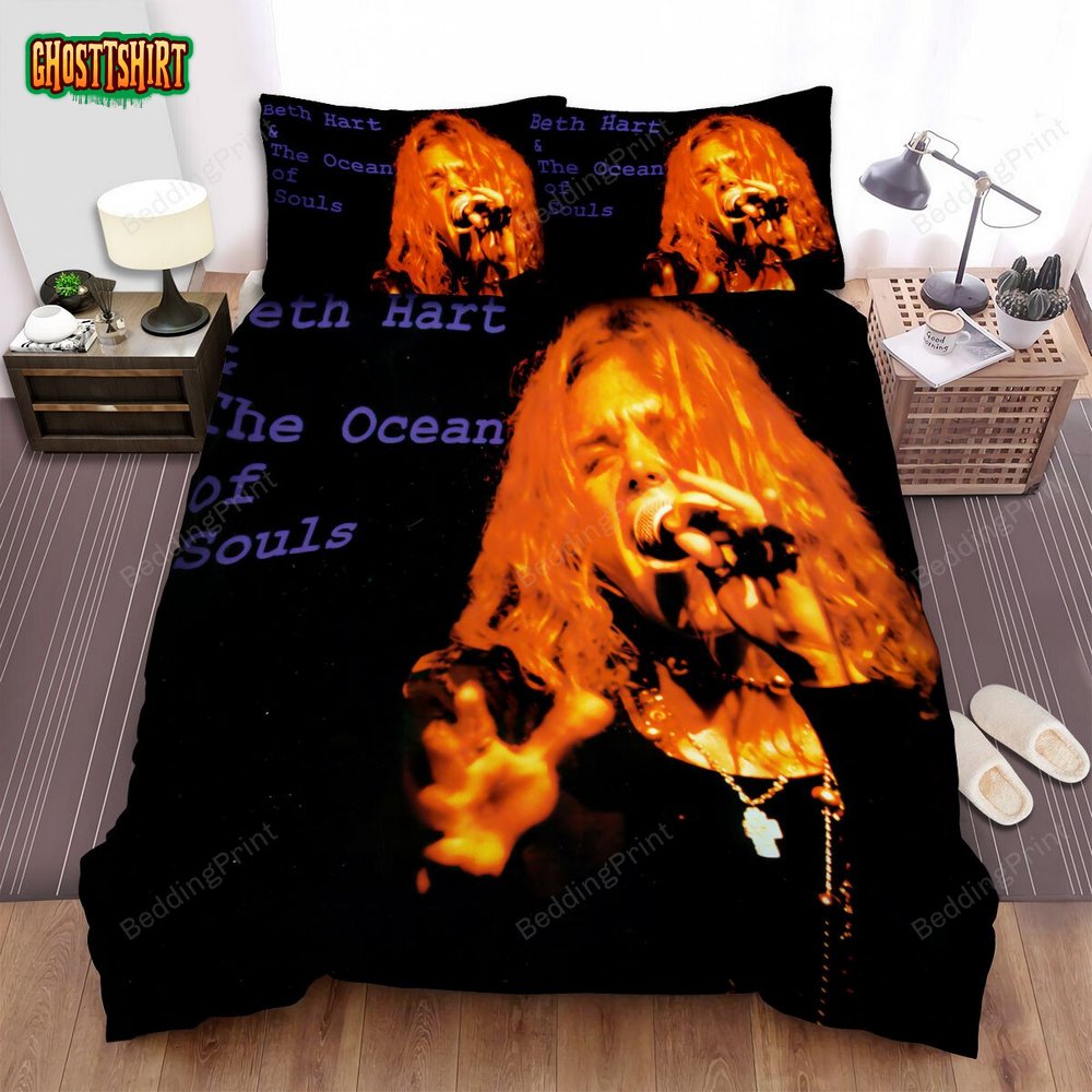 Beth Hart Album The Ocean Of Souls Bed Sheets Duvet Cover Bedding Set