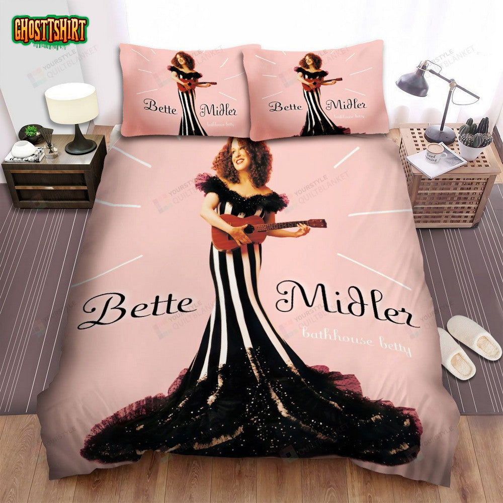 Bette Midler Album Cover Bathhouse Betty Bed Sheets Spread Comforter Duvet Cover Bedding Set