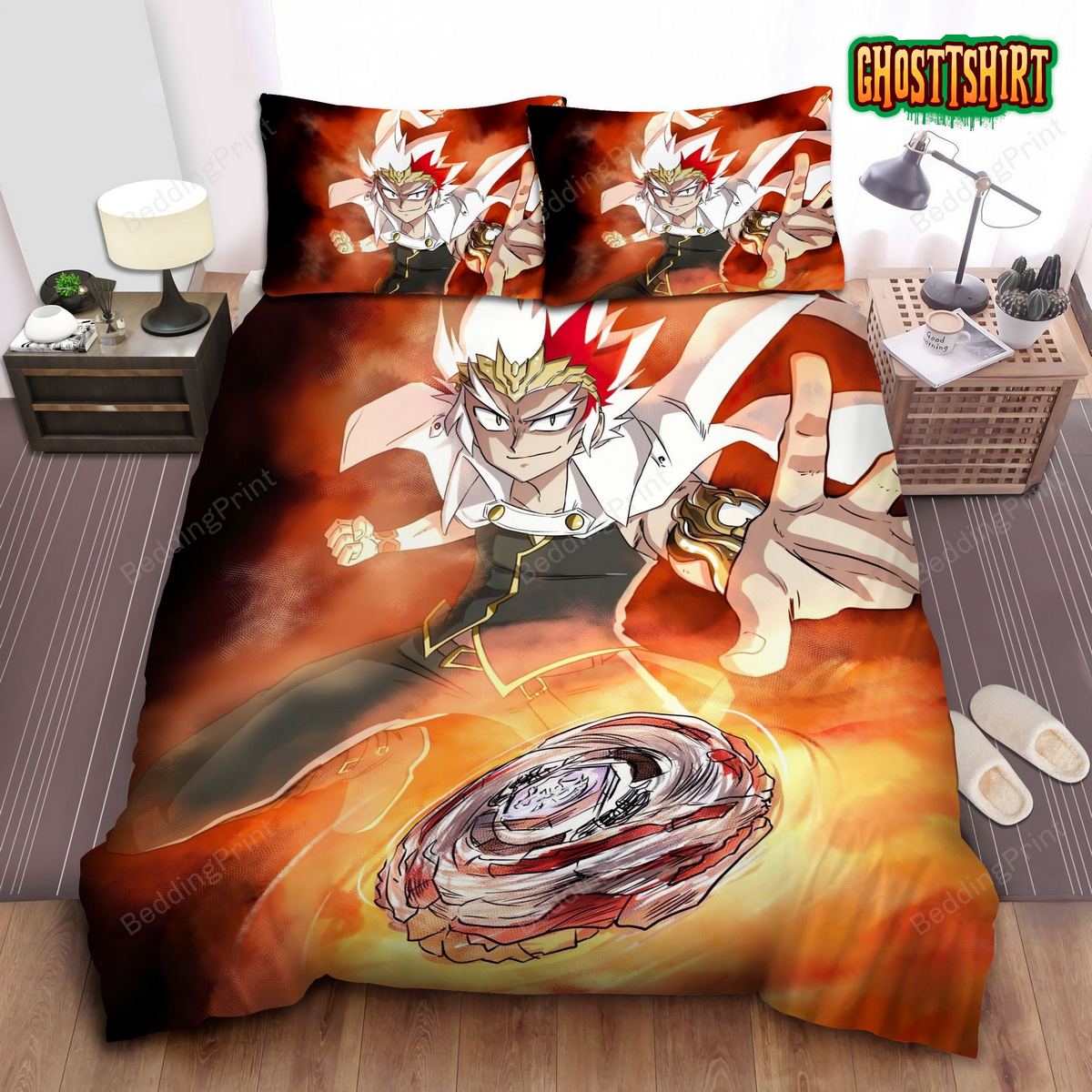Beyblade Metal Fusion Ryuga Bed Sheets Duvet Cover Bedding Set
