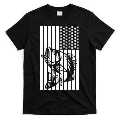 Bass Fishing American T-Shirt