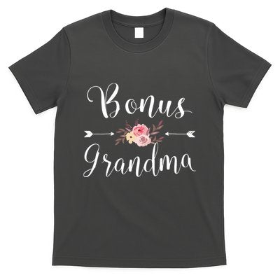 Bonus Grandma Grandmother Best Granny Ever Grandparents Day T-Shirt