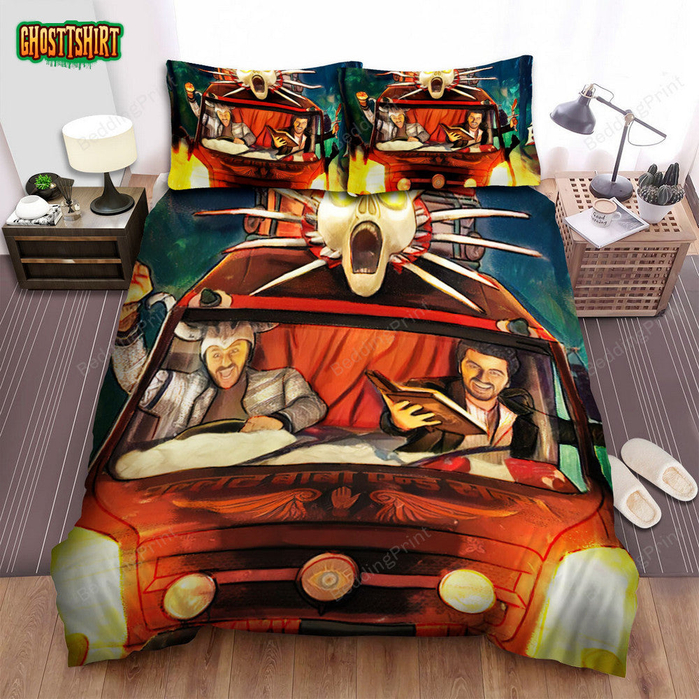 Bhoot Police (2021) Painting Movie Poster Bed Sheets Duvet Cover Bedding Set