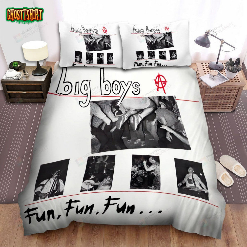 Big Boys Band Fun, Fun, Fun,.. Album Cover Bed Sheets Spread Comforter Duvet Cover Bedding Set