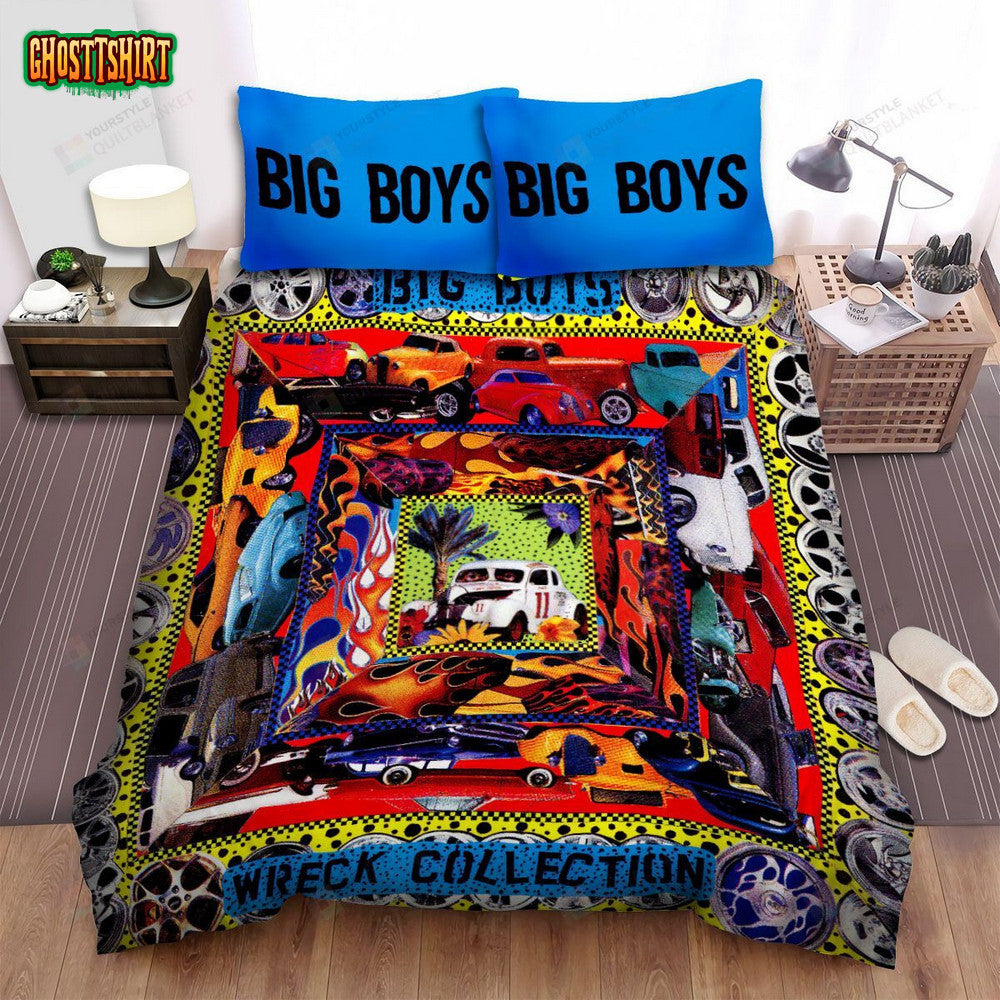 Big Boys Band Wreck Collection Album Cover Bed Sheets Spread Comforter Duvet Cover Bedding Set