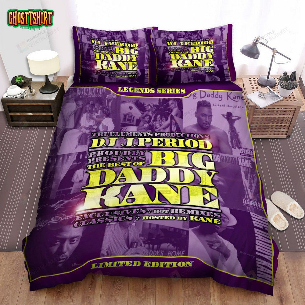 Big Daddy Kane Legend Series Bed Sheets Spread Comforter Duvet Cover Bedding Set