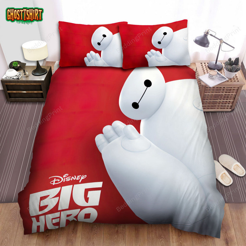 Big Hero 6 (2014) Movie Poster 3 Bed Sheets Duvet Cover Bedding Set