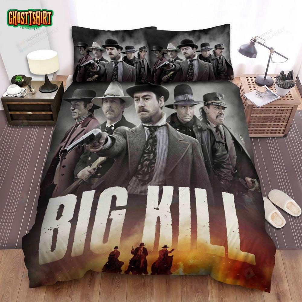 Big Kill (2019) Movie Poster Fanart Bed Sheets Spread Comforter Duvet Cover Bedding Set