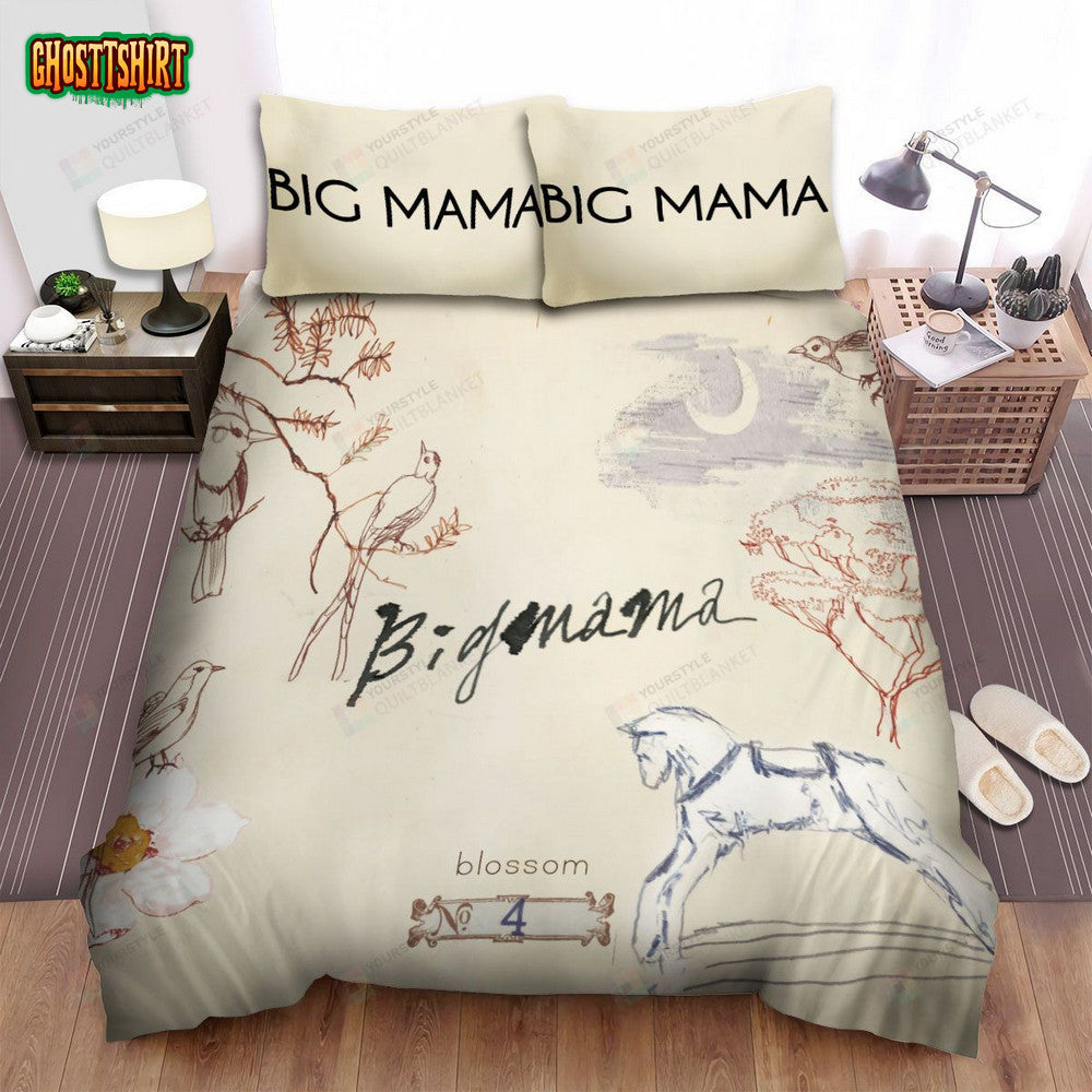 Big Mama Music Band Blossom Album Cover Bed Sheets Spread Comforter Duvet Cover Bedding Set