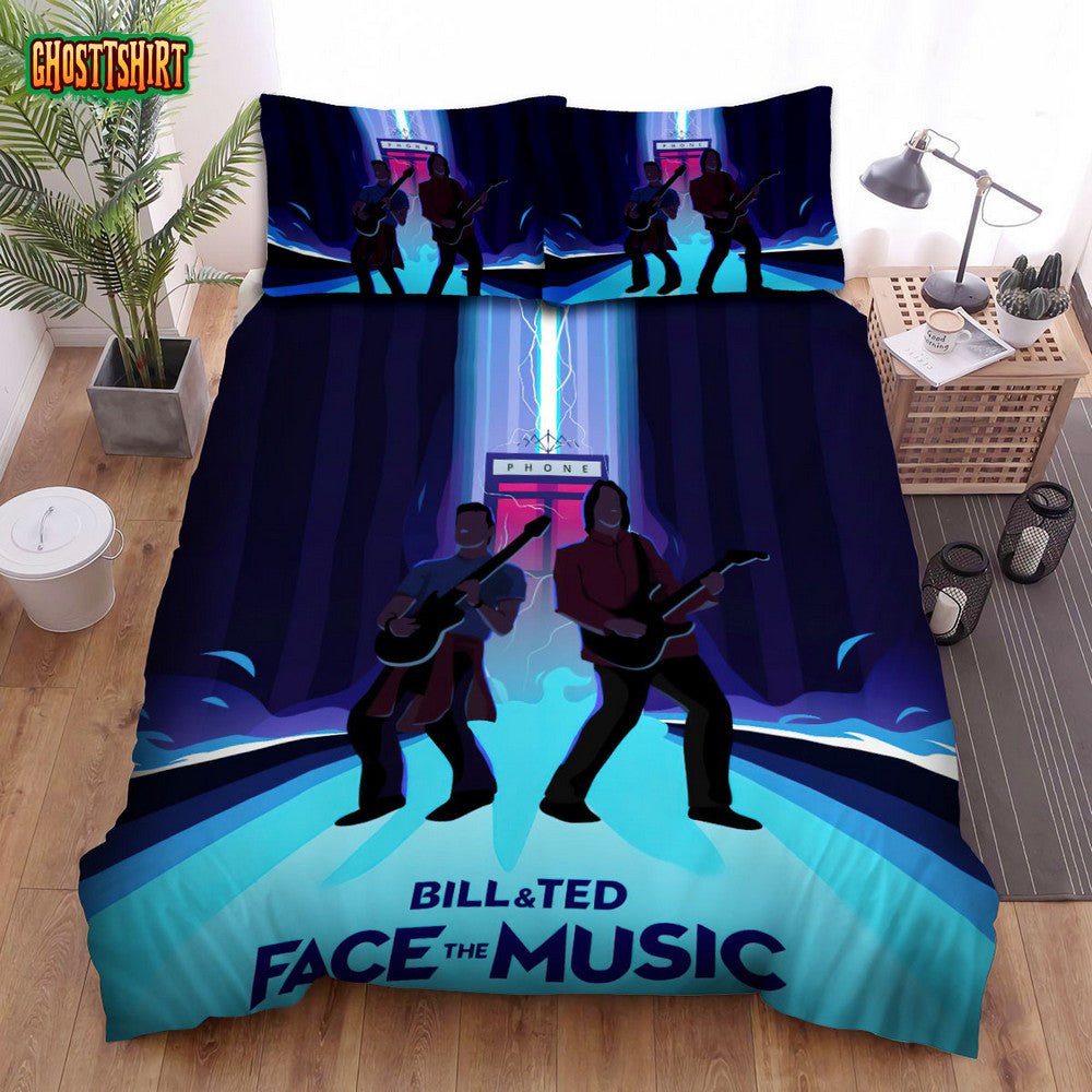 Bill & Ted Face The Music (2020) Movie Digital Art 10 Bed Sheets Duvet Cover Bedding Set