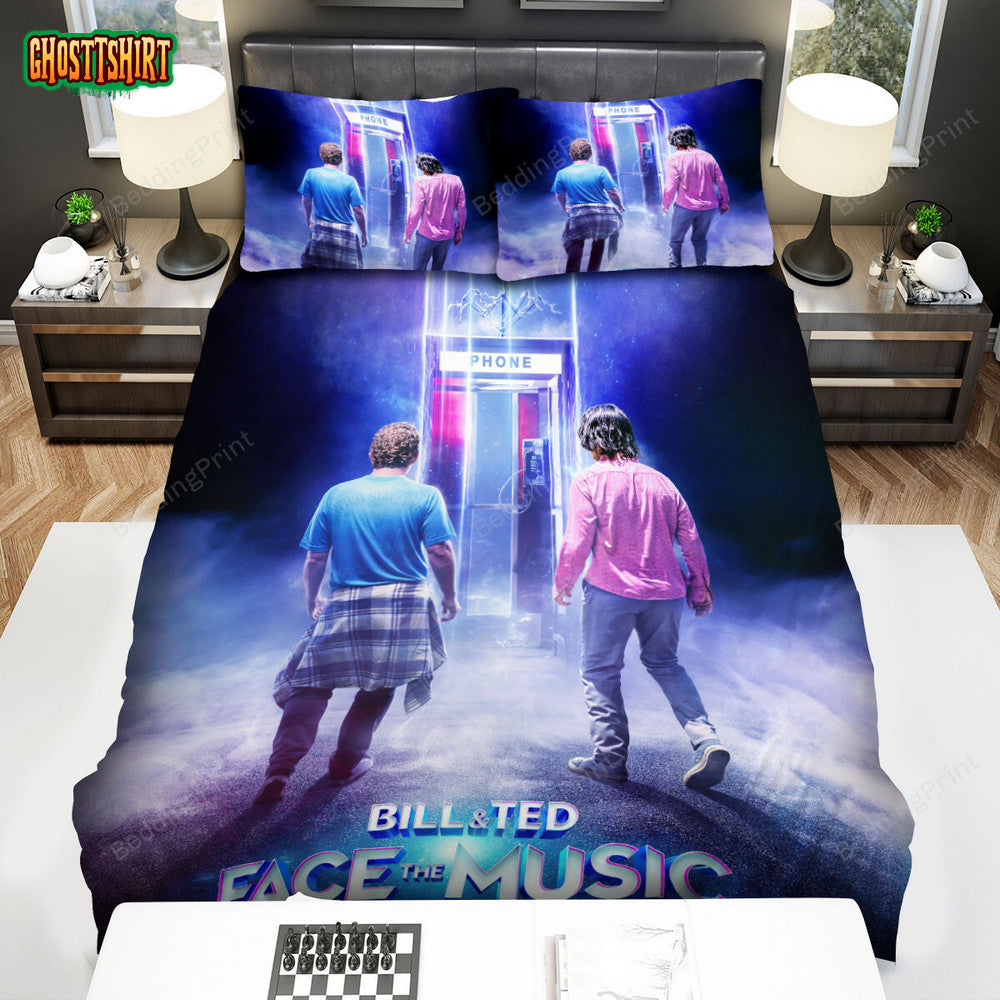 Bill & Ted Face The Music (2020) Movie Poster 2 Bed Sheets Duvet Cover Bedding Set