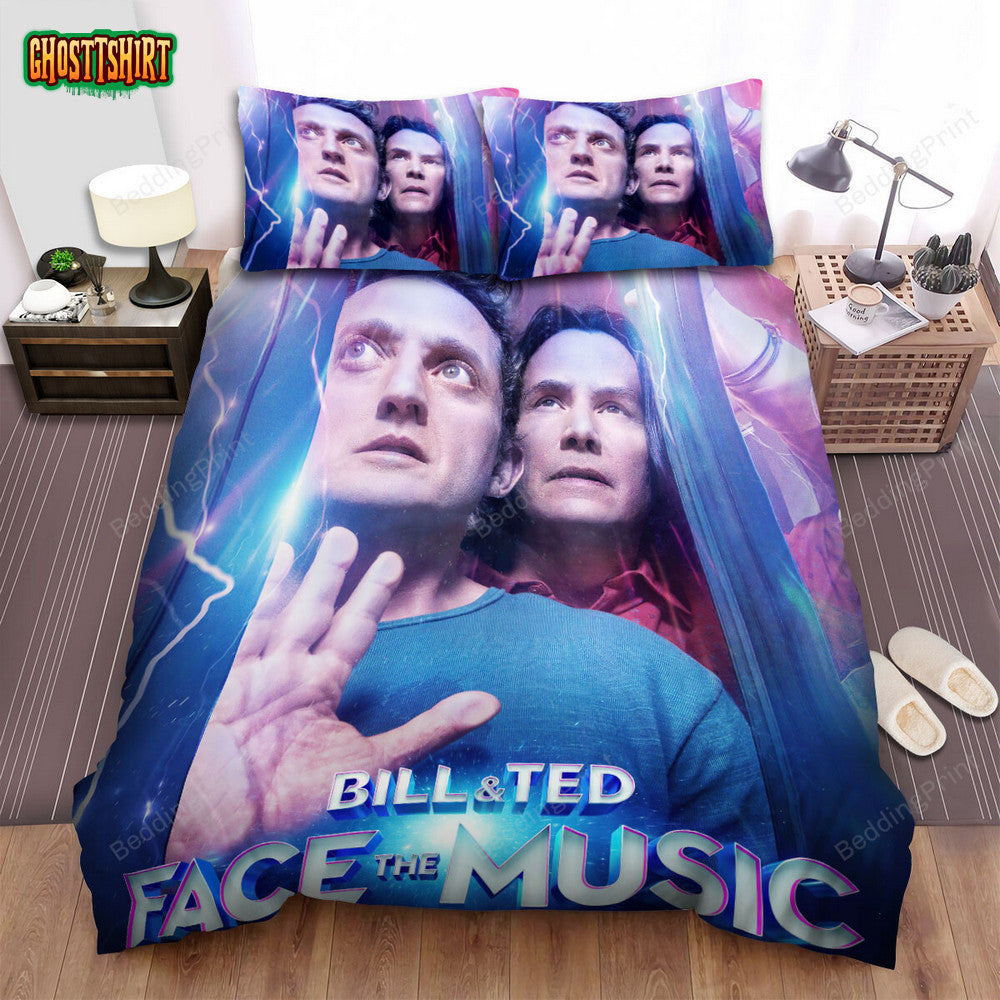 Bill & Ted Face The Music (2020) Movie Poster 5 Bed Sheets Duvet Cover Bedding Set