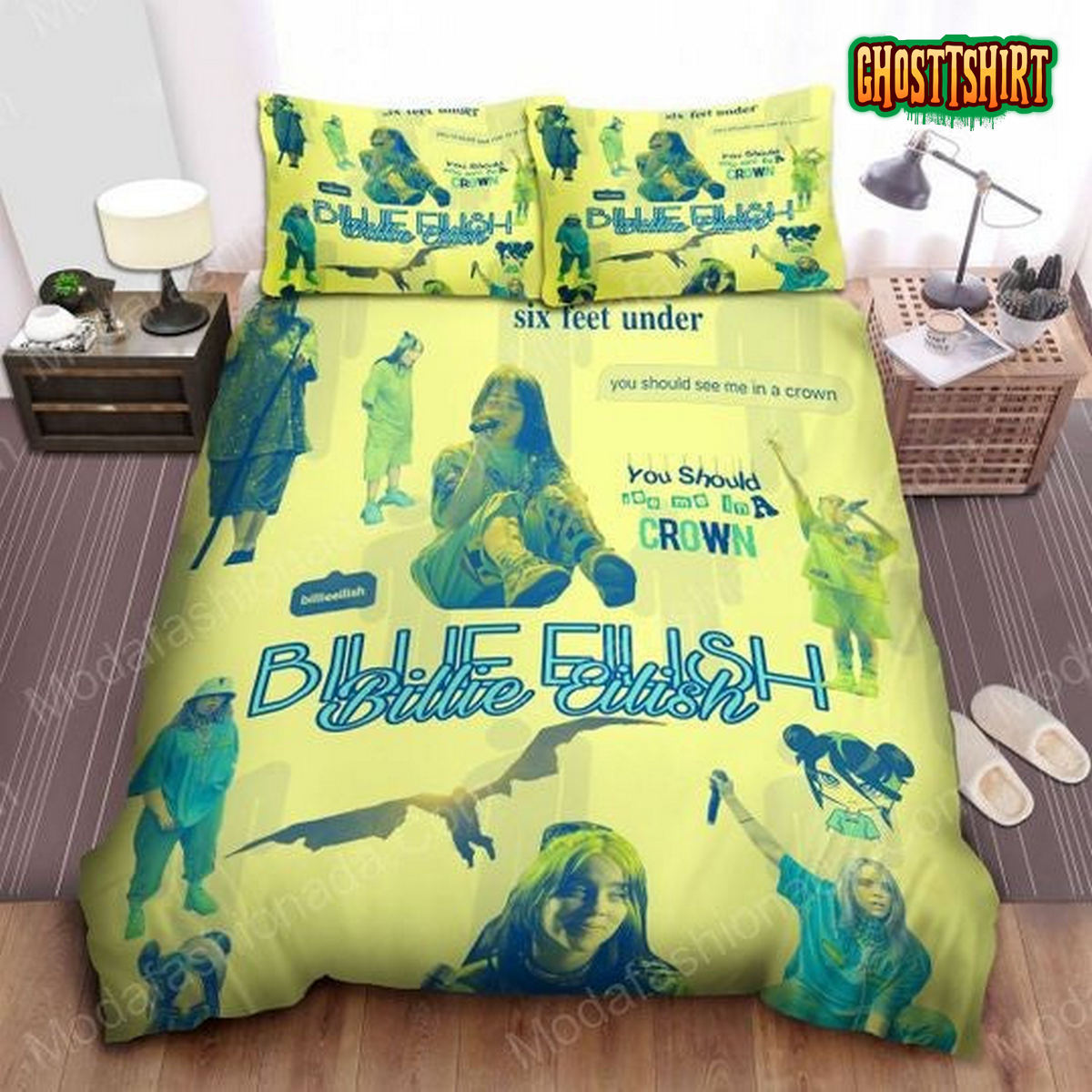 Billie Eilish Evolution Through Time 02 Bedding sets
