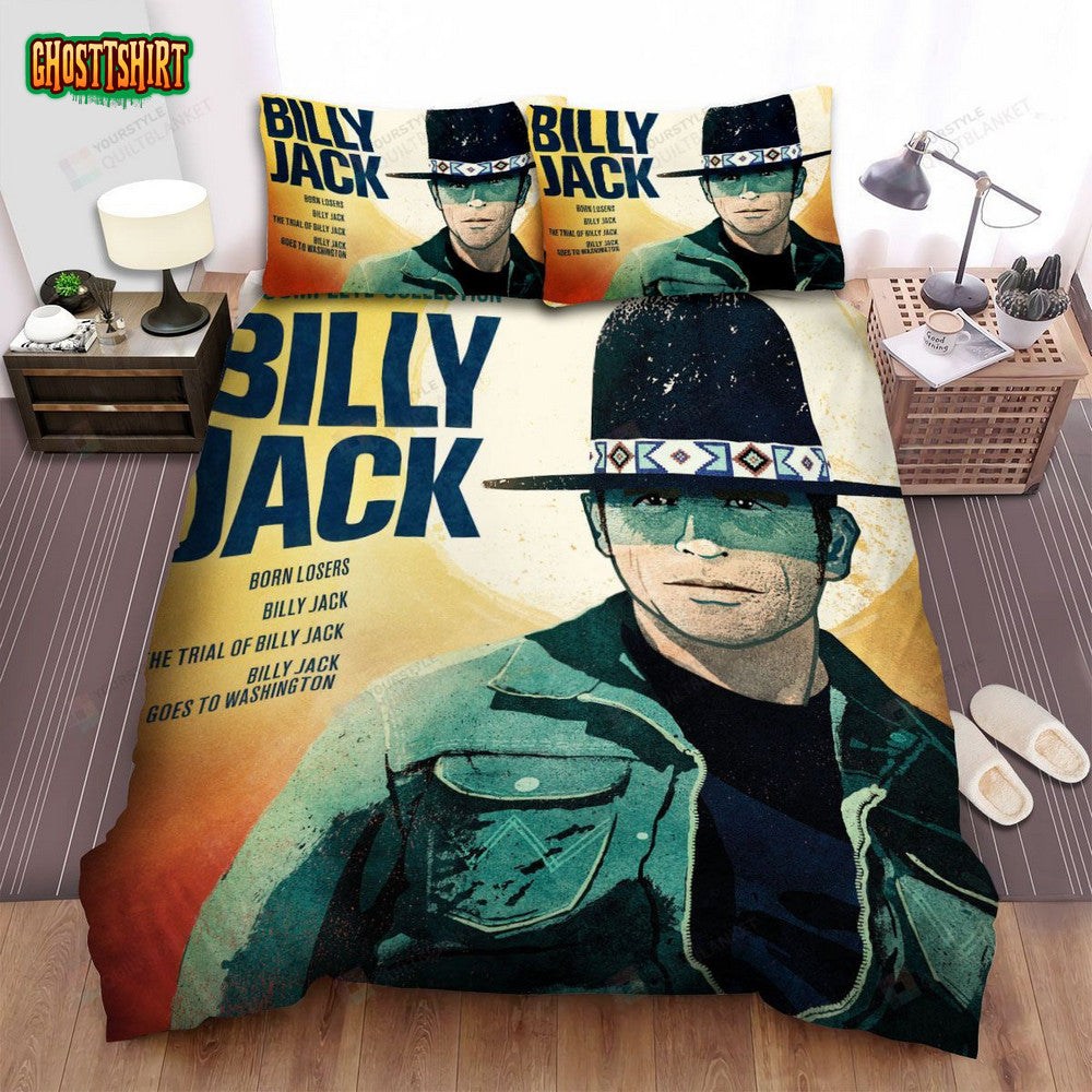 Billy Jack Movie Poster Bed Sheets Spread Comforter Duvet Cover Bedding Set Ver 1