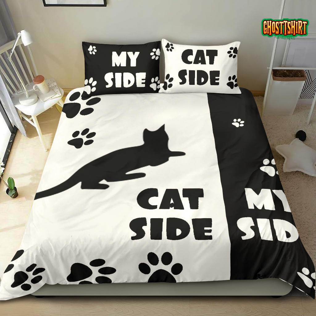 Black And White Cat Bedding Set 01 - Cat Lovers - Merch For You