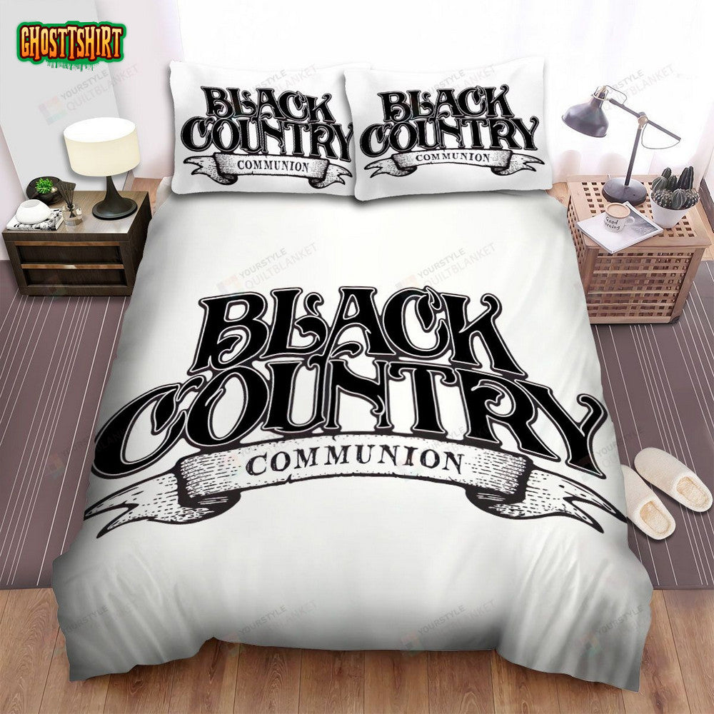 Black Country Communion Band Logo 2 Bed Sheets Spread Comforter Duvet Cover Bedding Set