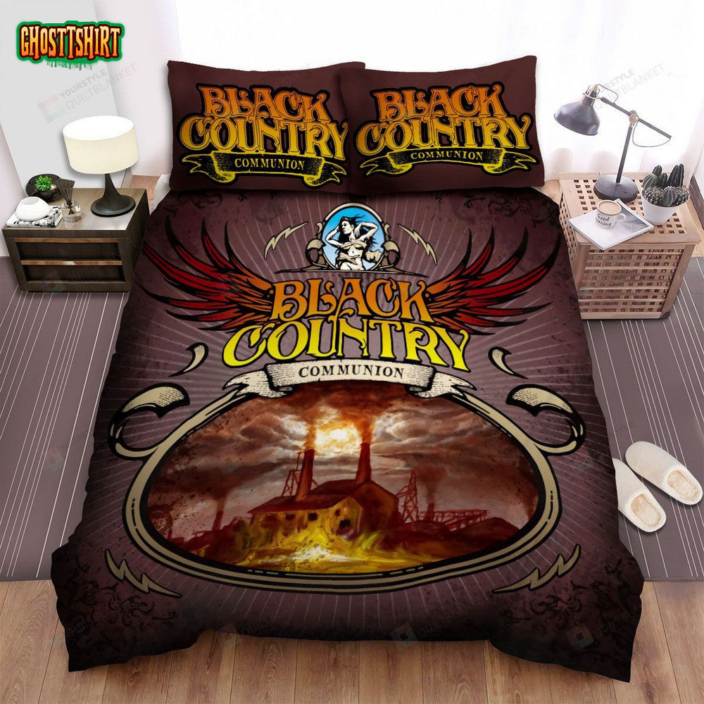 Black Country Communion Band The House Bed Sheets Spread Comforter Duvet Cover Bedding Set