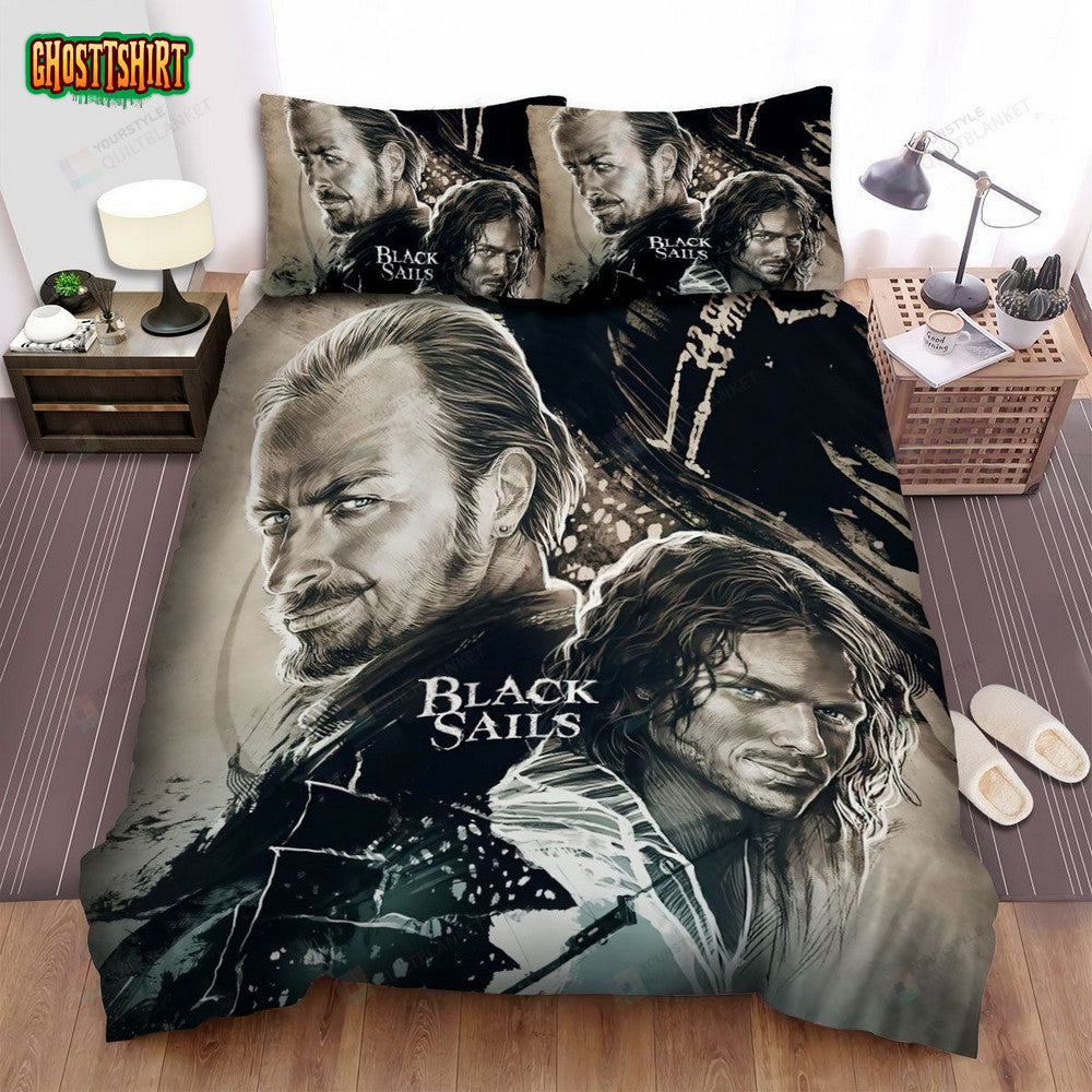 Black Sails Movie Art 1 Bed Sheets Spread Comforter Duvet Cover Bedding Set