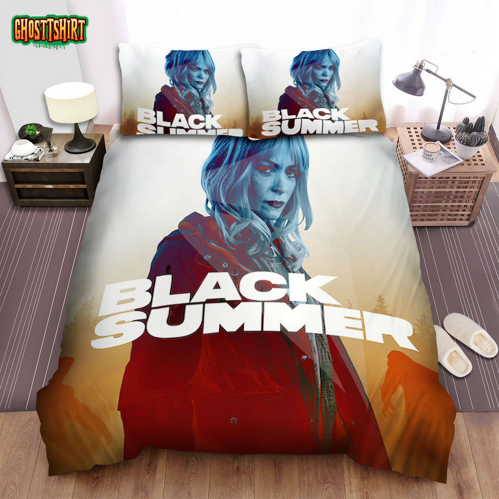 Black Summer Movie Poster 2 Bed Sheets Spread Comforter Duvet Cover Bedding Set