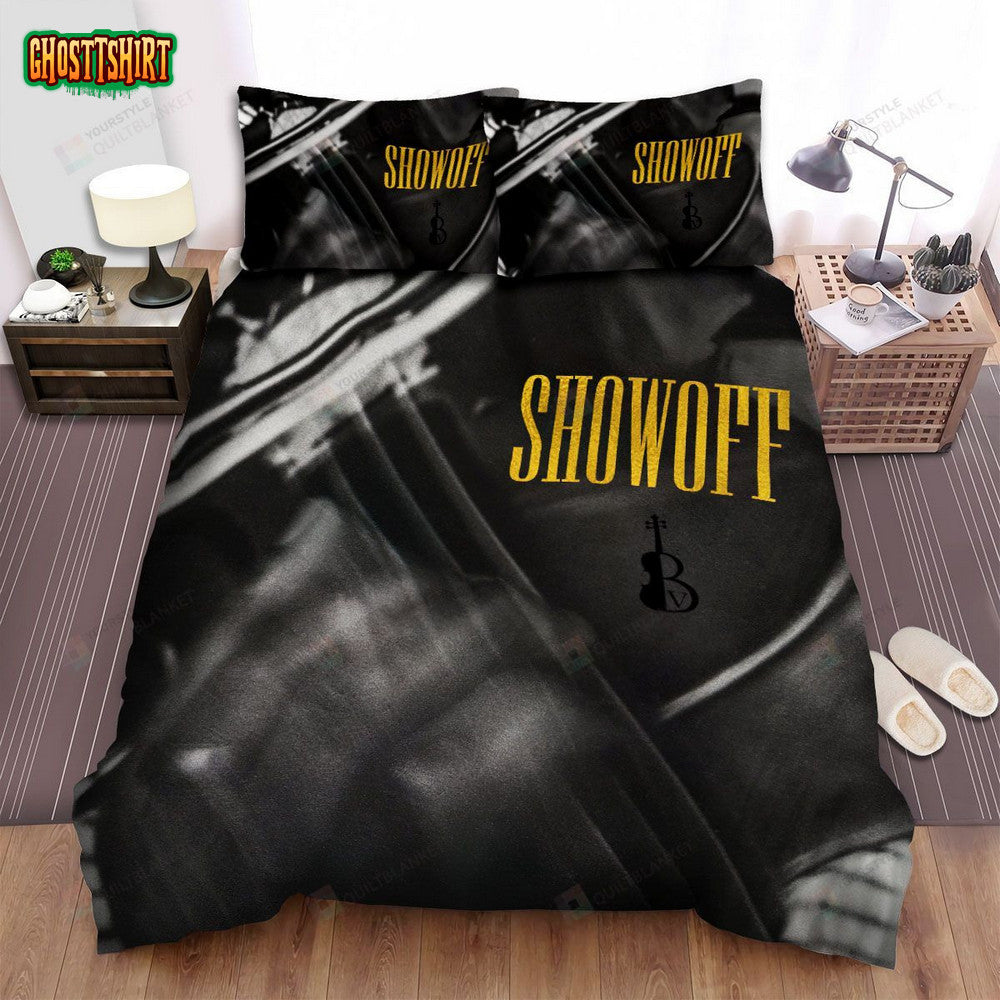 Black Violin Showoff Bed Sheets Spread Comforter Duvet Cover Bedding Set