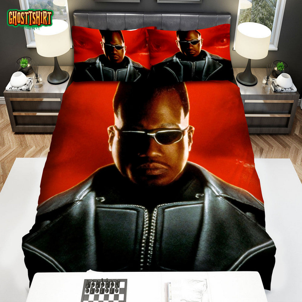 Blade Ii (2002) Red Eye Movie Poster Bed Sheets Spread Comforter Duvet Cover Bedding Set