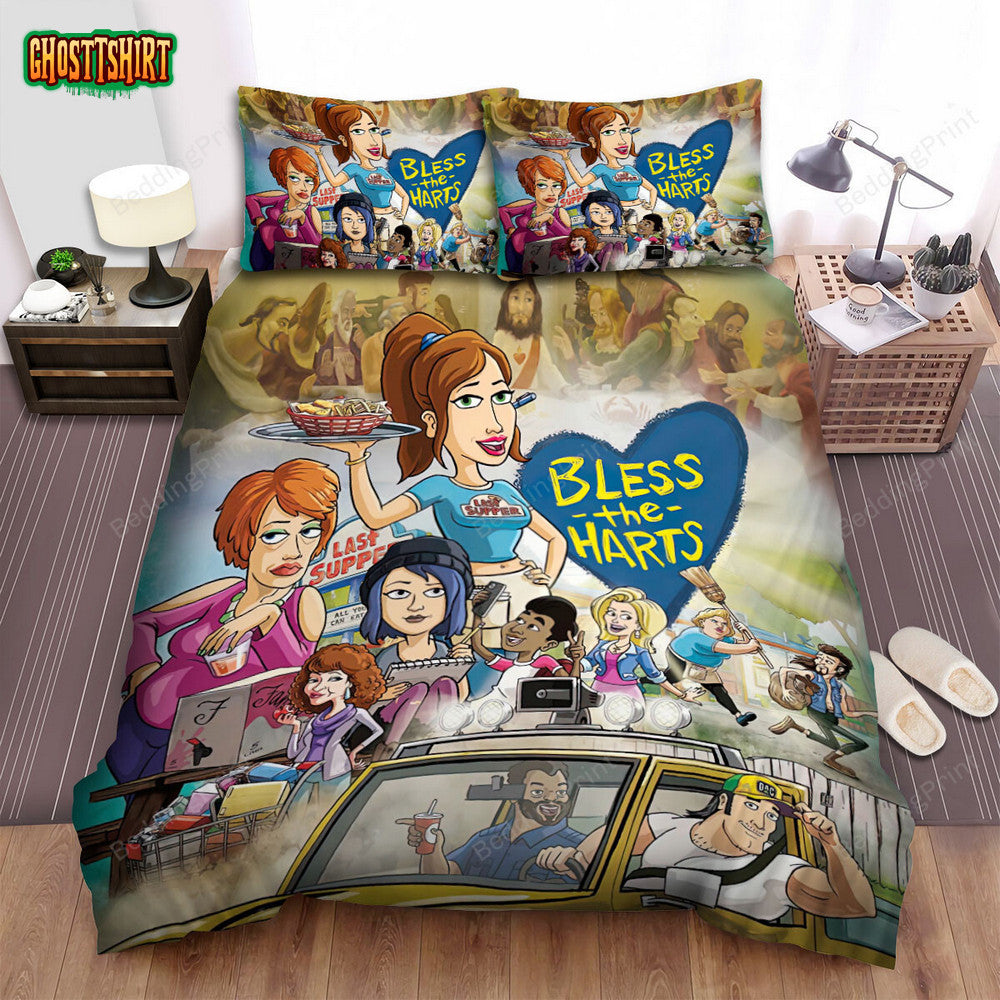 Bless The Harts The Main Poster Bed Sheets Spread Duvet Cover Bedding Set