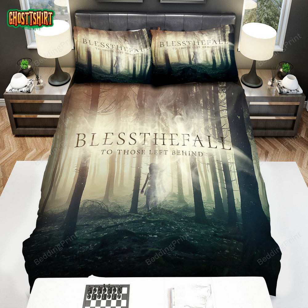 Blessthefall Band Album To Those Left Behind Bed Sheets Duvet Cover Bedding Set