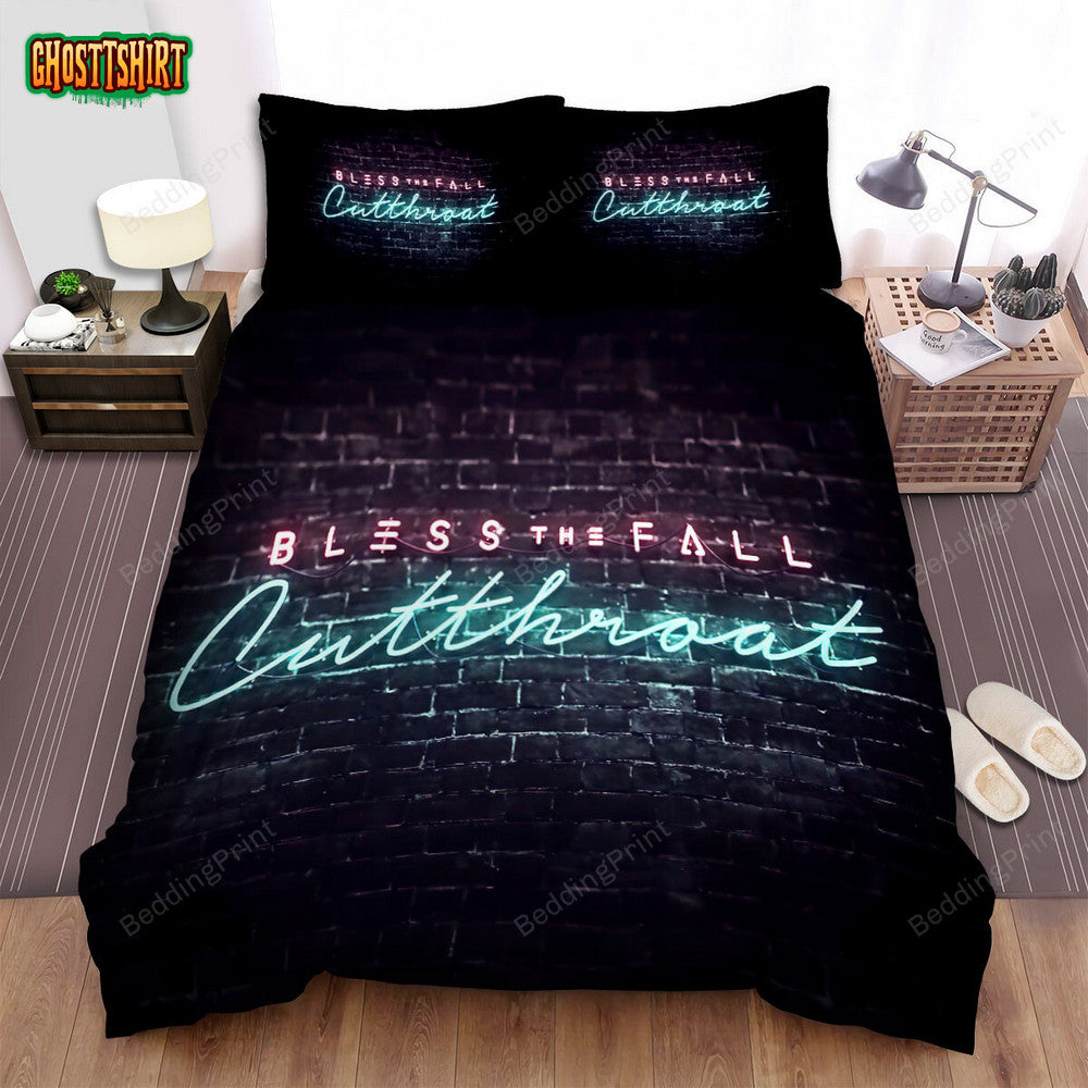 Blessthefall Band Cutthroat Bed Sheets Duvet Cover Bedding Set