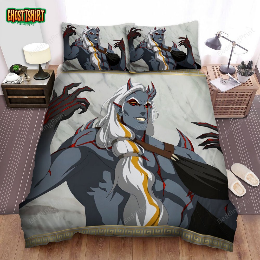 Blood Of Zeus Seraphim Solo Poster Bed Sheets Spread Duvet Cover Bedding Set