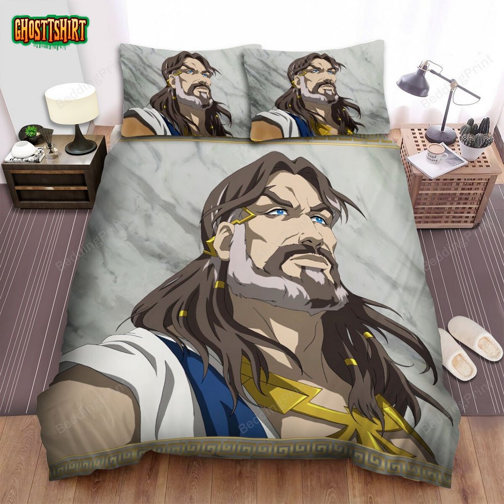 Blood Of Zeus Series Zeus Solo Poster Bed Sheets Spread Duvet Cover Bedding Set