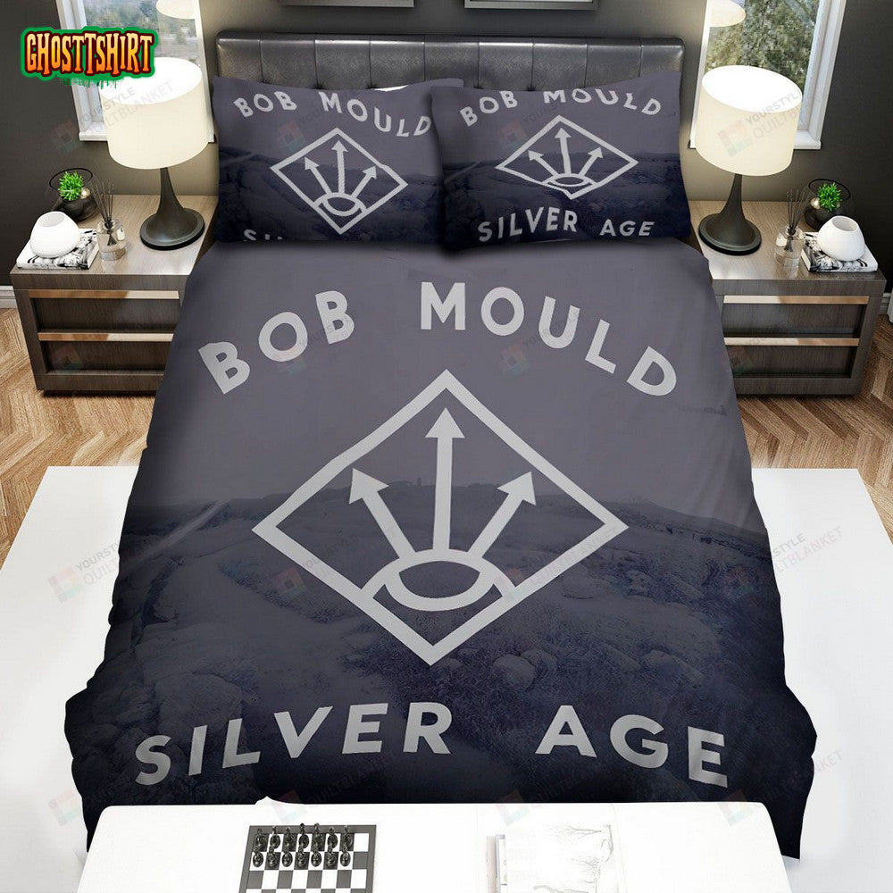 Bob Mould Silver Age Album Music Bed Sheets Spread Comforter Duvet Cover Bedding Set