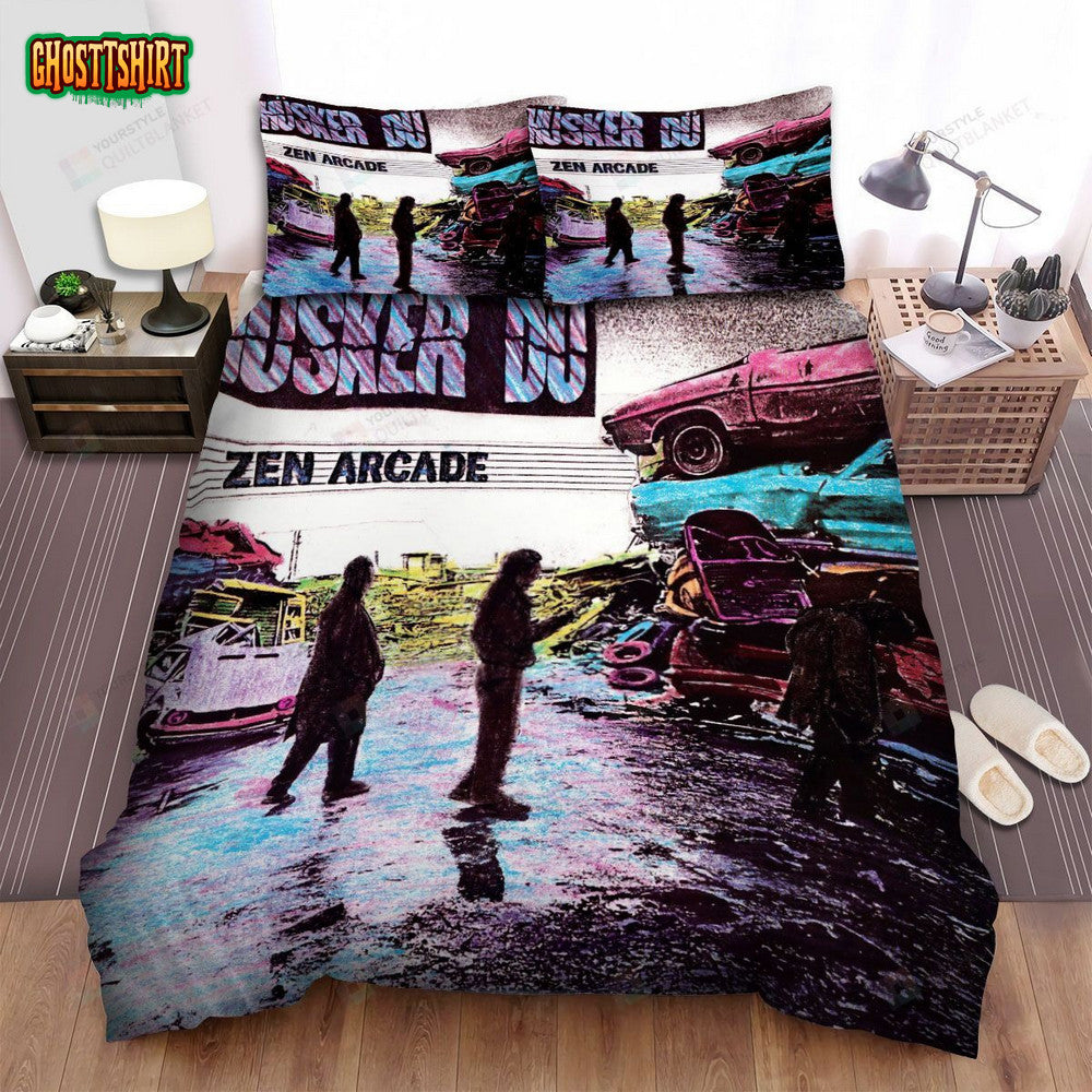 Bob Mould Zen Arcade Album Music Bed Sheets Spread Comforter Duvet Cover Bedding Set