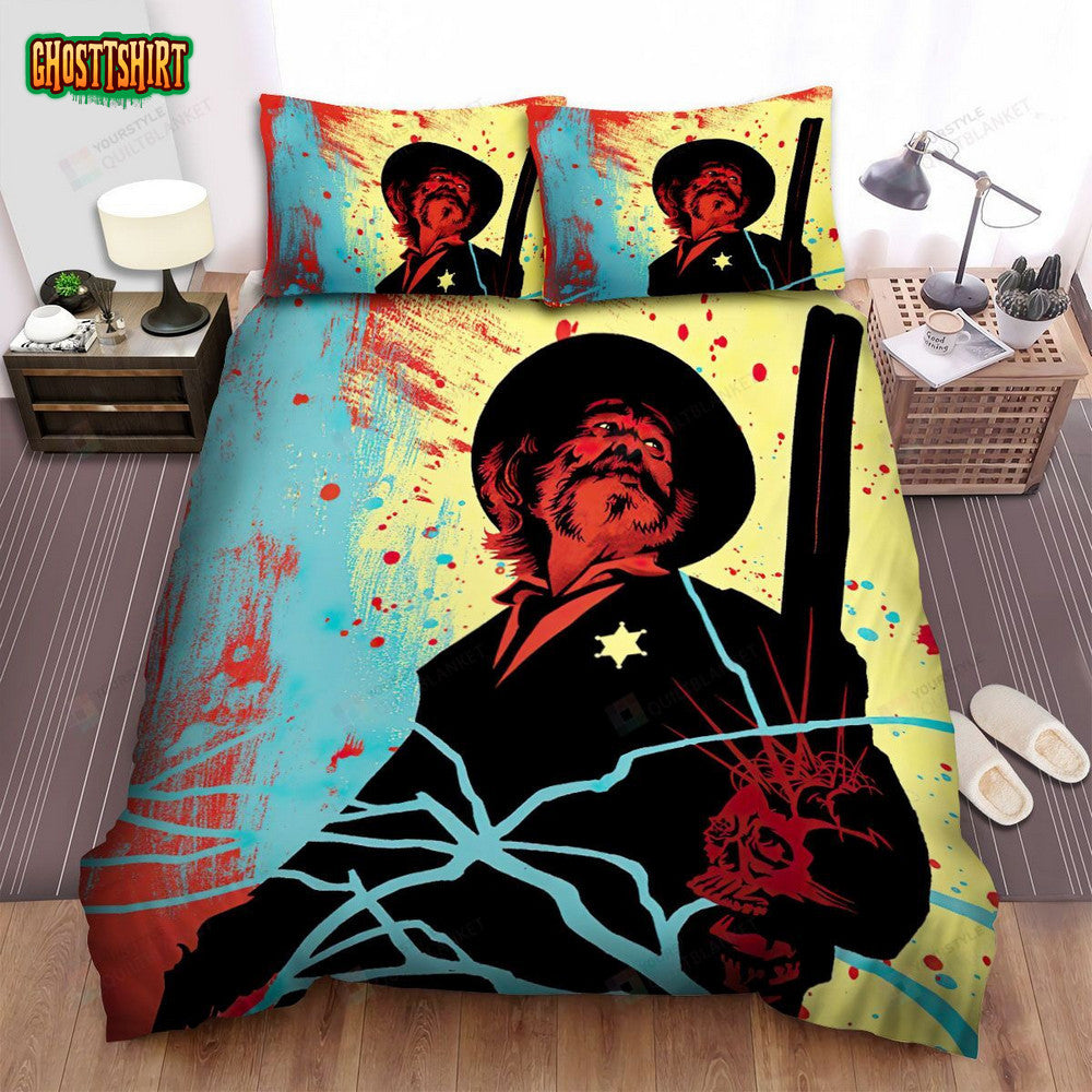 Bone Tomahawk Painting Movie Poster Bed Sheets Spread Comforter Duvet Cover Bedding Set