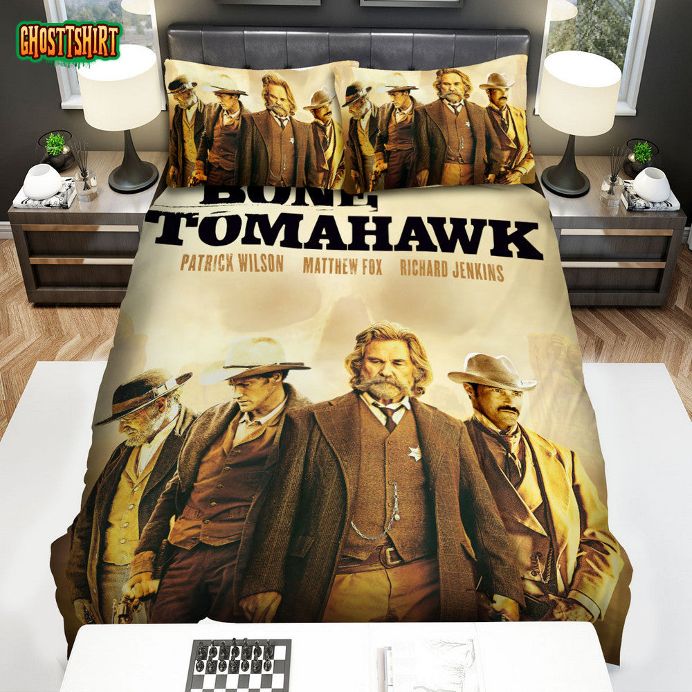 Bone Tomahawk Poster 4 Bed Sheets Spread Comforter Duvet Cover Bedding Set