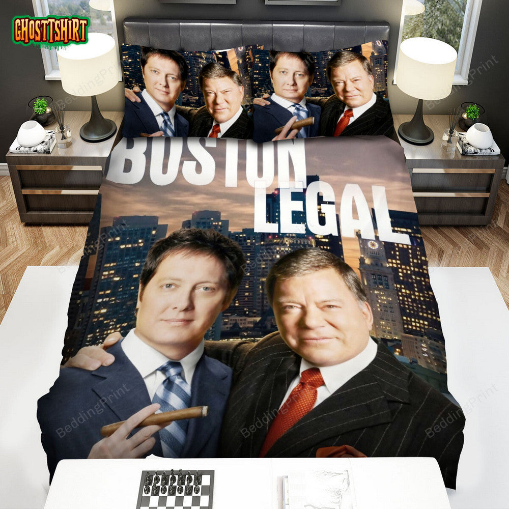 Boston Legal Denny Crane Poster Bed Sheets Duvet Cover Bedding Set