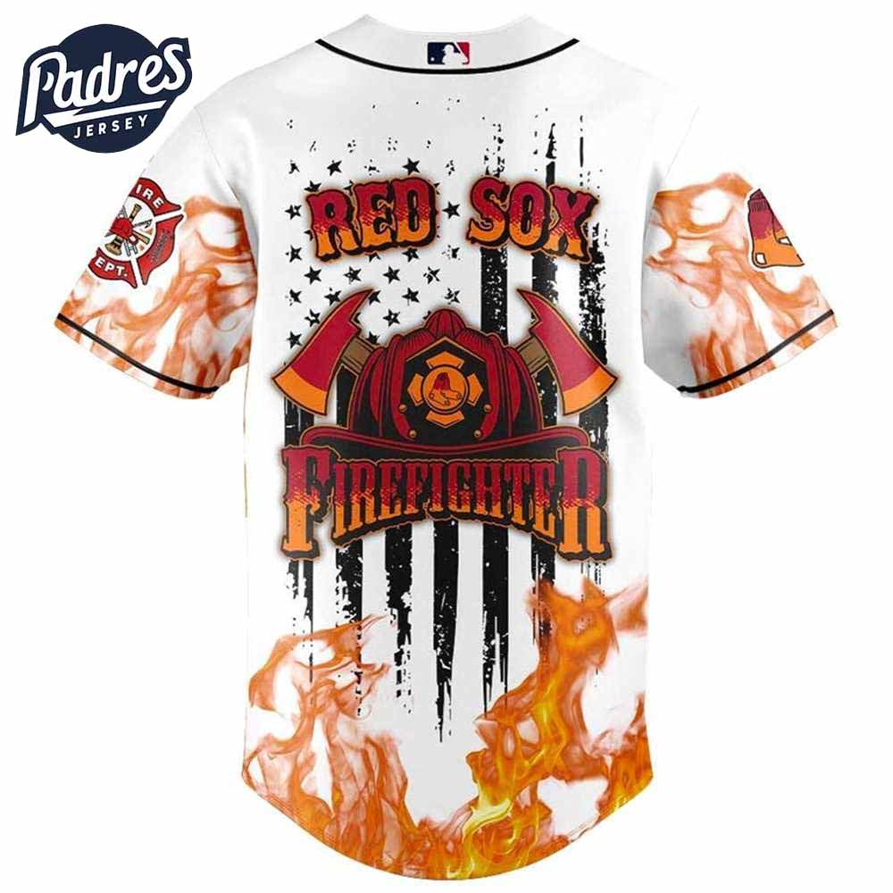 Boston Red Sox Firefighter Appreciation Day 2025 Baseball Jersey - Padres Jersey Oasis: Elevate Your Baseball Style Game
