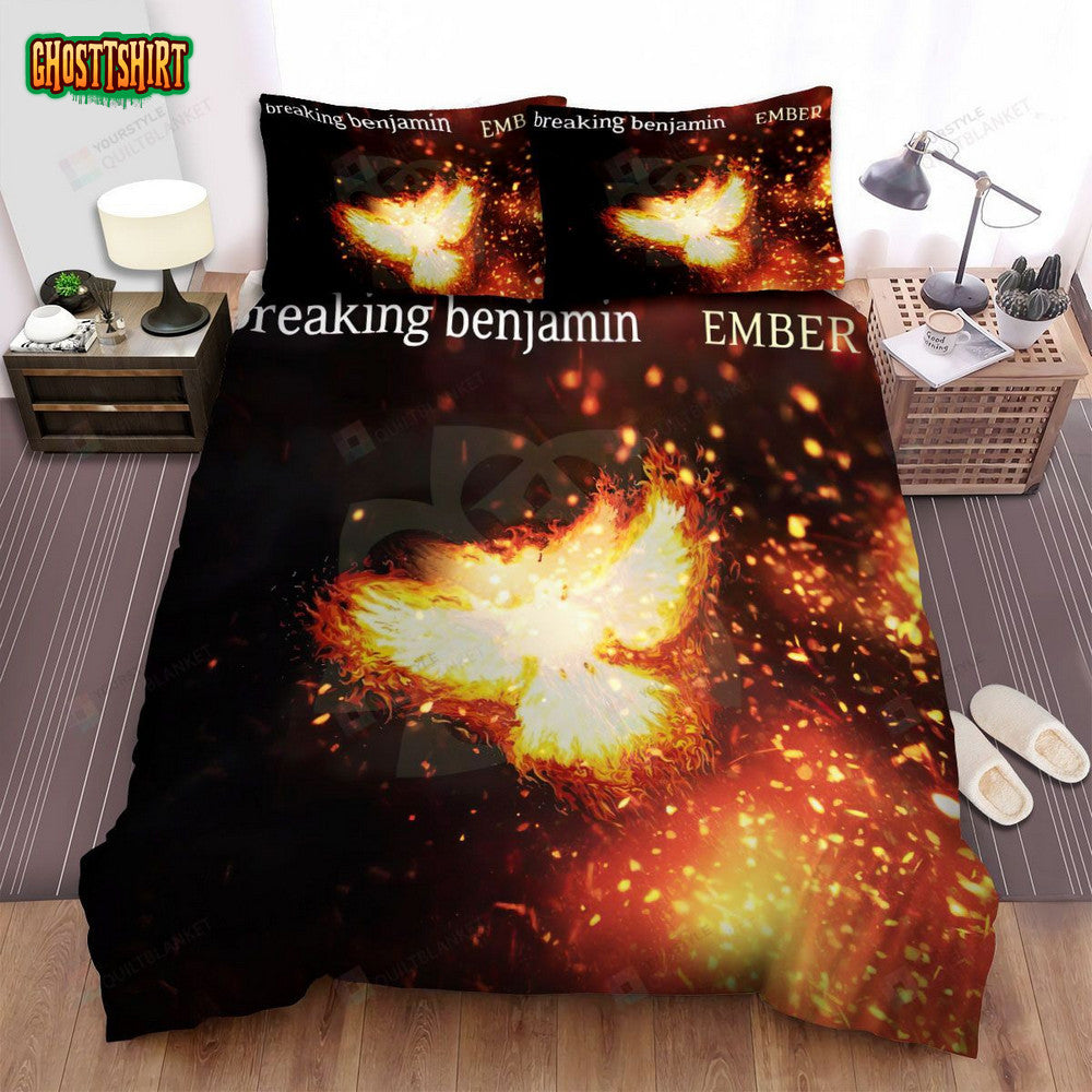 Breaking Benjamin Ember Album Bed Sheets Spread Comforter Duvet Cover Bedding Set