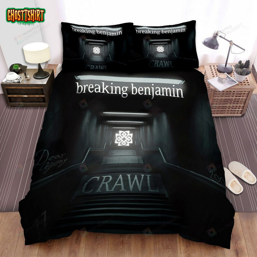 Breaking Benjamin Single Cover Crawl Bed Sheets Spread Comforter Duvet Cover Bedding Set
