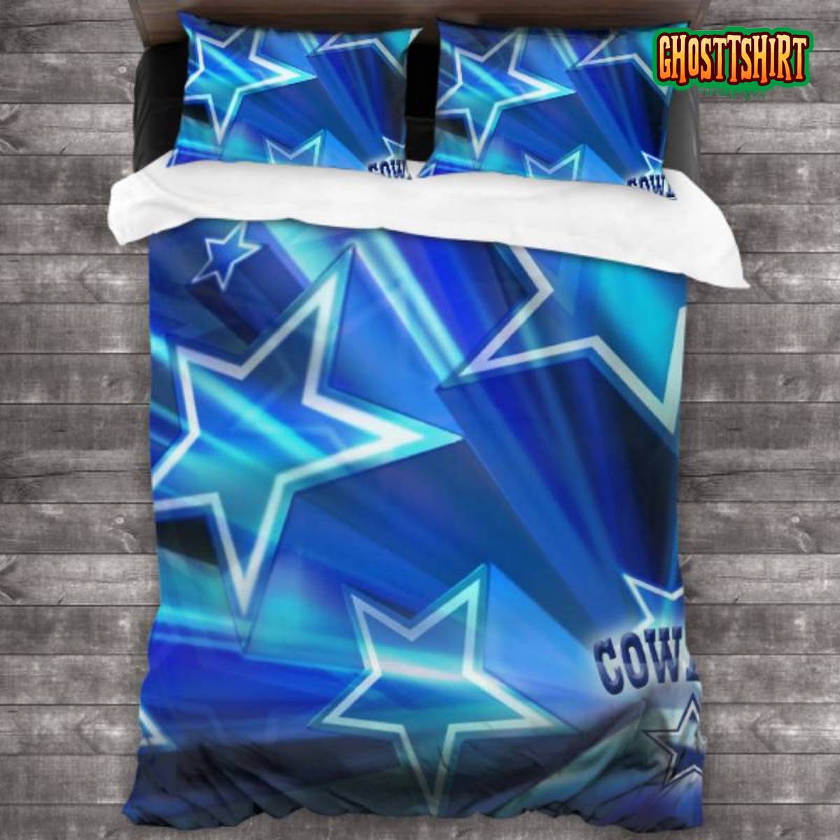Breathable Dallas Cowboys Logo Bedding Set