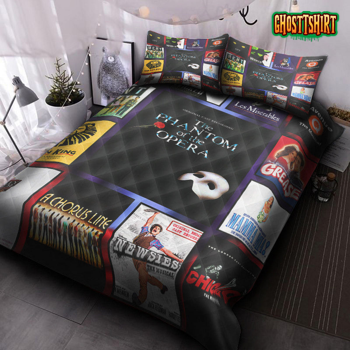 Broadway Show Quilt Bed Set