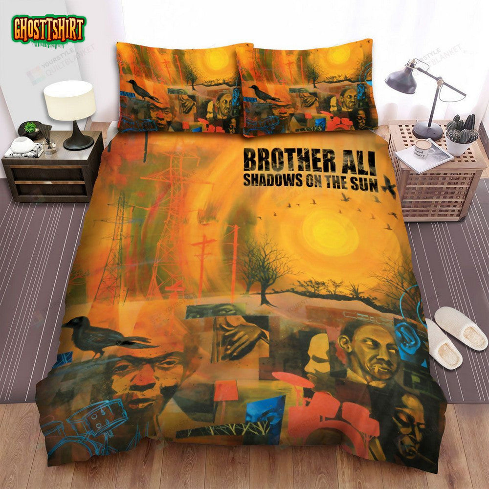 Brother Ali Shadows On The Sun Album Cover Bed Sheets Spread Comforter Duvet Cover Bedding Set