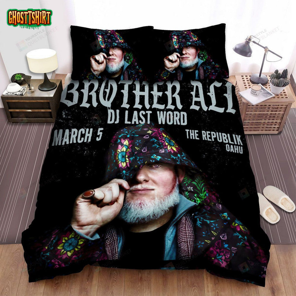 Brother Ali The Republik Oahu Poster Bed Sheets Spread Comforter Duvet Cover Bedding Set