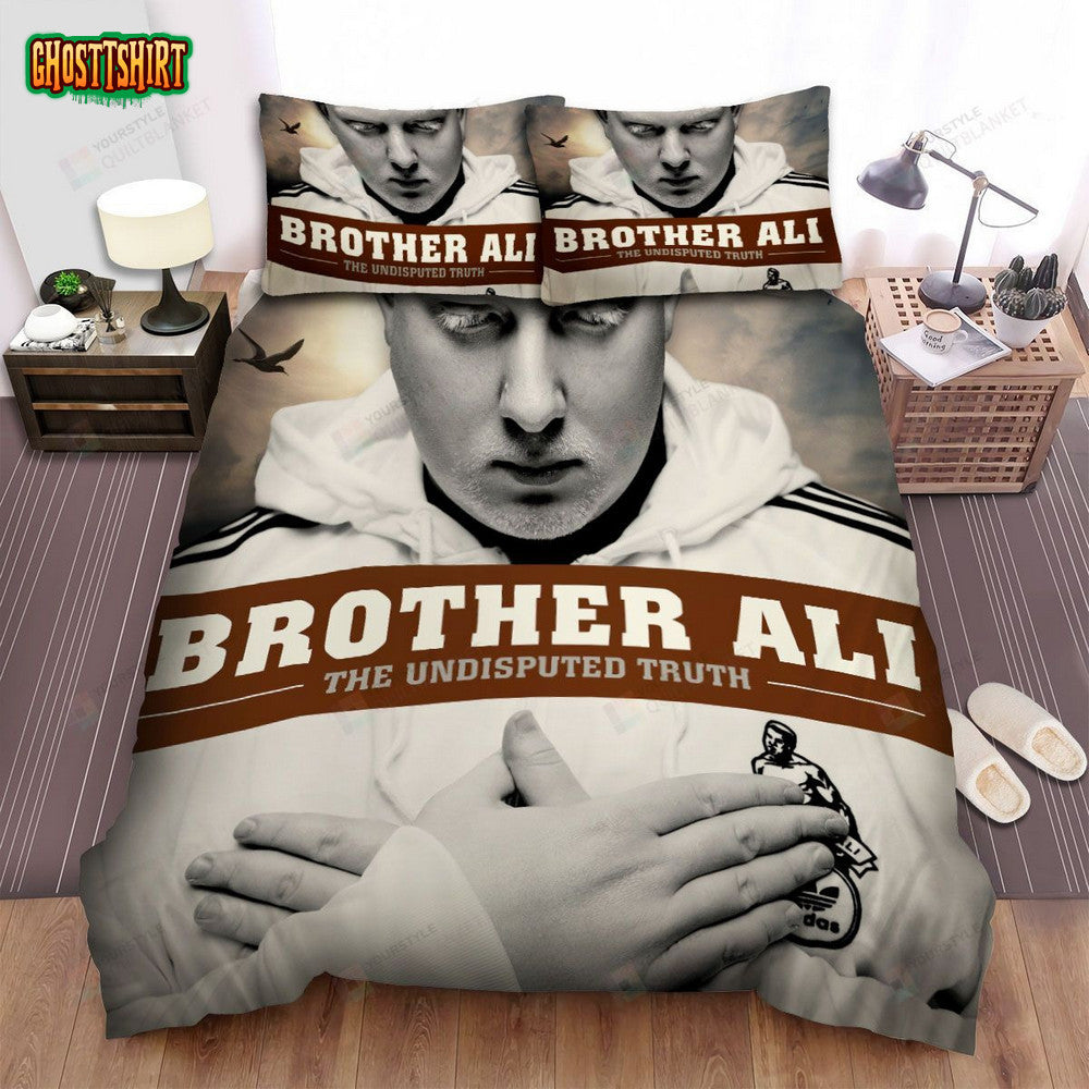 Brother Ali The Undisputed Truth Album Cover Bed Sheets Spread Comforter Duvet Cover Bedding Set