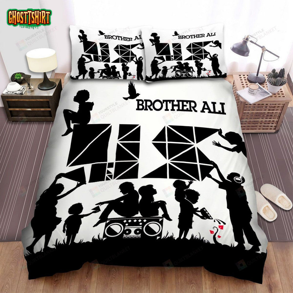 Brother Ali Us Album Cover Bed Sheets Spread Comforter Duvet Cover Bedding Set
