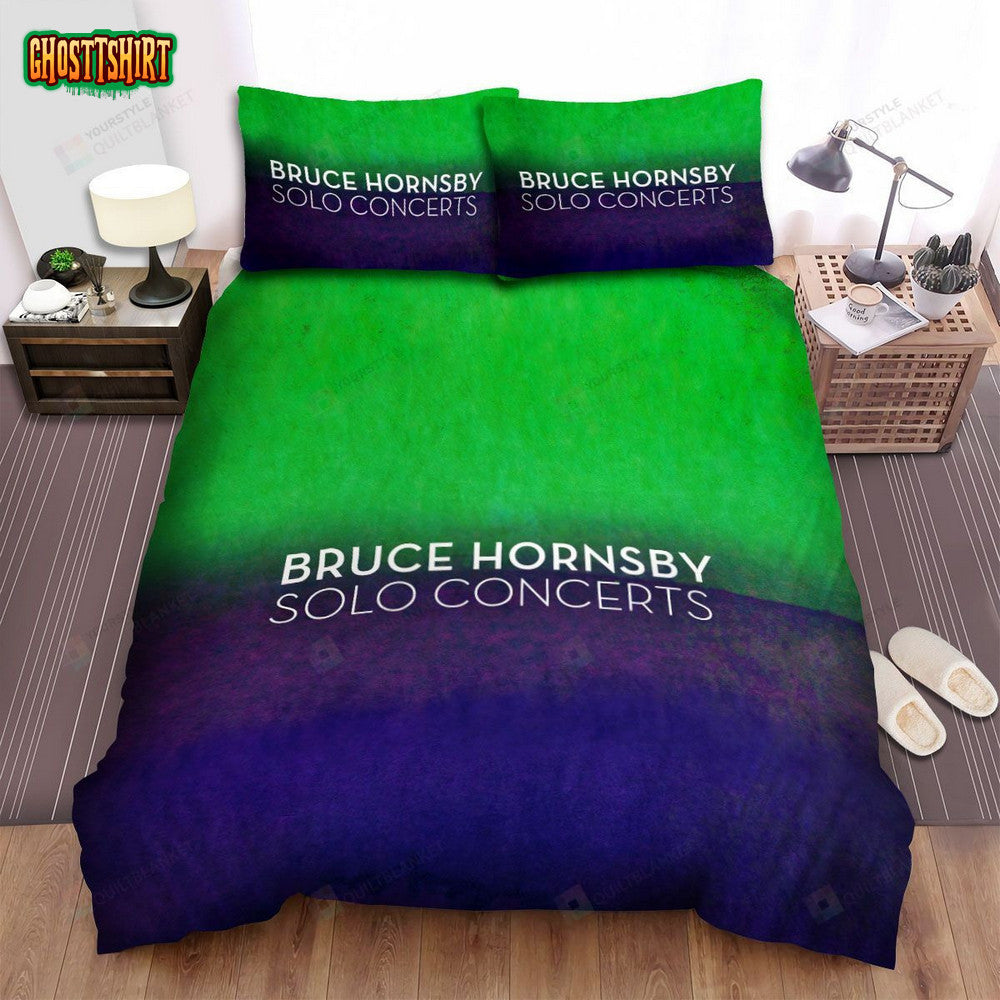 Bruce Hornsby Music Solo Concert Poster Bed Sheets Spread Comforter Duvet Cover Bedding Set