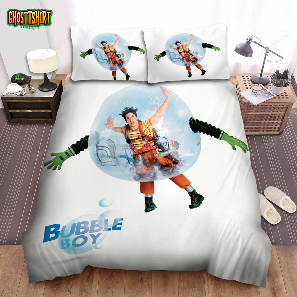 Bubble Boy Movie Poster 3 Bed Sheets Duvet Cover Bedding Set