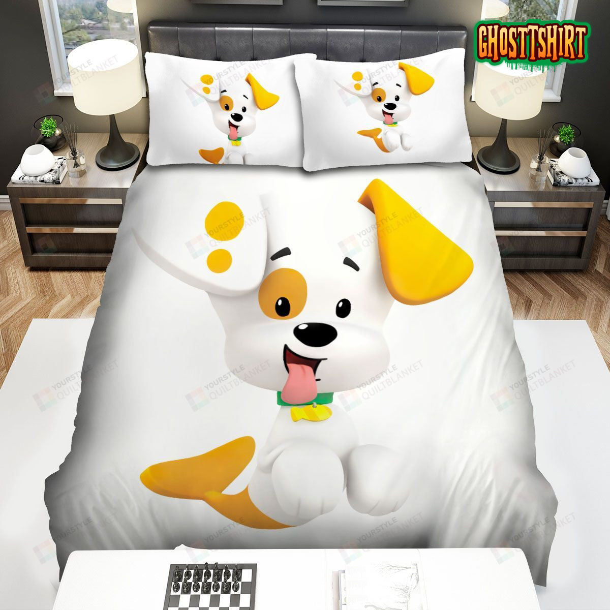 Bubble Guppies Bubble Puppy Bed Sheet Spread Duvet Cover Bedding Set